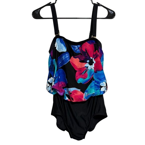 2Bamboo Women's Convertible Straps One Piece Swimsuit - Size Small - Picture 1 of 9